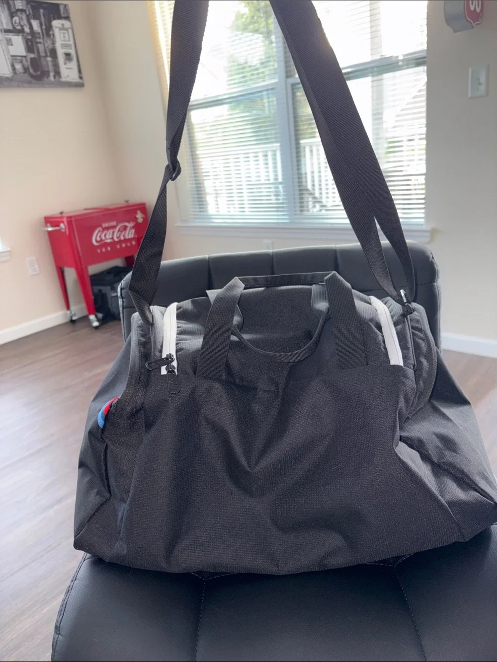 Puma BMW Motorsport Black Men’s Duffel Bag